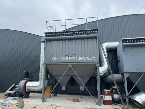 保定定興縣沙子烘干用DMC-360脈沖布袋除塵器發(fā)貨