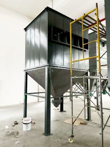 旋風除塵器在生物質鍋爐煙氣