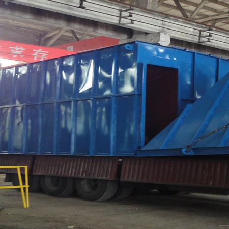 有機肥廠造粒、風(fēng)選、包裝工序DMC-120除塵器已發(fā)貨